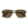 MATTE DARK RUTHENIUM ORANGE / 58-15-145 / BRONZE POLARIZED