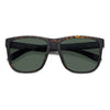 MATTE BROWN HAVANA / 57-17-140 / GREEN POLARIZED