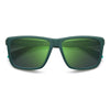 MATTE TEAL BLUE / 58-15-145 / GREYGREEN MIRROR POLARIZED