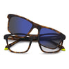MATTE HAVANA / 53-19-145 / BLUE MIRROR POLARIZED