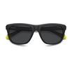 MATTE BLACK YELLOW / 54-18-145 / GREY POLARIZED