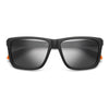 MATTE BLACK ORANGE / 58-15-145 / GREY SILVER MIRROR POLARIZED