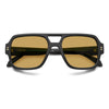 MATTE BLACK / 54-18-145 / YELLOW POLARIZED