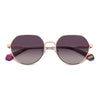 GOLD VIOLET / 54-18-145 / BURGUNDY SHADED POLARIZED