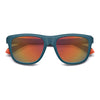 MATTE PETROL / 54-18-145 / RED MULTILAYER POLARIZED