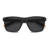 MATTE BLACK ORANGE / 56-18-145 / GREY POLARIZED